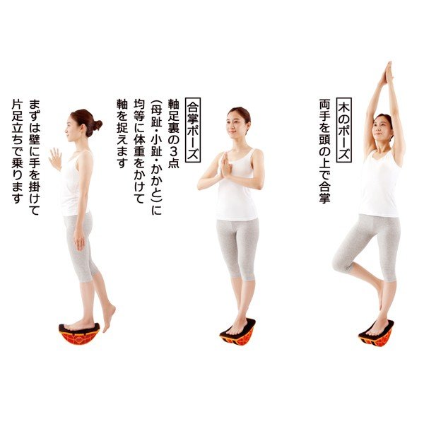 体幹バランストレーニング ユラミンゴ バランスボード 体幹トレーニング おうちヨガ グッズ 片足立ちの通販はau Pay マーケット アイデアグッズのララフェスタ