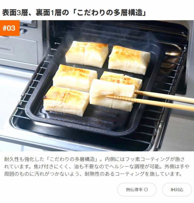 グリル専用焼き魚トレー マーブルコート 穴なし【送料無料 メール便出荷】お手入れ簡単 グリル用 魚焼きトレー 魚焼きグリル プレートの通販はau  PAY マーケット - アイデアグッズのララフェスタ | au PAY マーケット－通販サイト