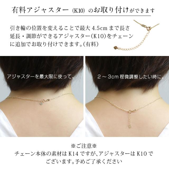 ガーネット ネックレス K14 ゴールド ネックレス ハワイアンジュエリー ネックレス 14K K14ゴールド 14金 イエローゴールド ピンクゴールド ホワイトゴールド 1月誕生石 一粒 ギフトラッピング可能 BYTHESEA プレゼント 母の日 【品番：CG-GP501-1】_11