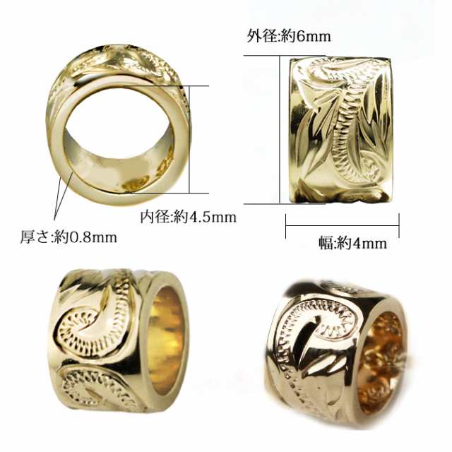 ハワイアンジュエリー アンクレット レディース 14k 14金