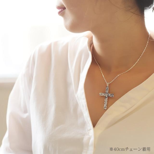 ハワイアンジュエリー ネックレス X クロス スクロール ペアネックレス】ハワイアンジュエリー ネックレス シルバー 925