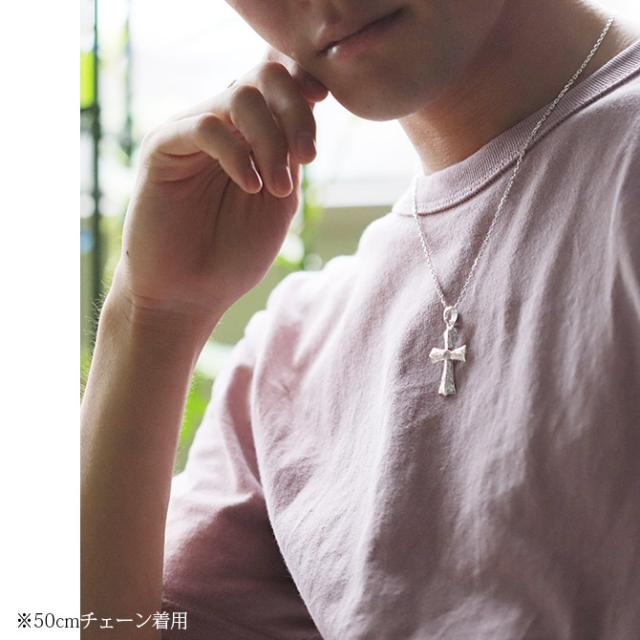 ハワイアンジュエリー シルバー ペアペンダントトップ 2個セット 刻印 無料 ジルコニア クロス 十字架 レトロ シンプルシルバー925 ネックレス チェーン別売 ペンダントヘッド カップル 夫婦 プレゼント 父の日 【品番：SP2569P】_7