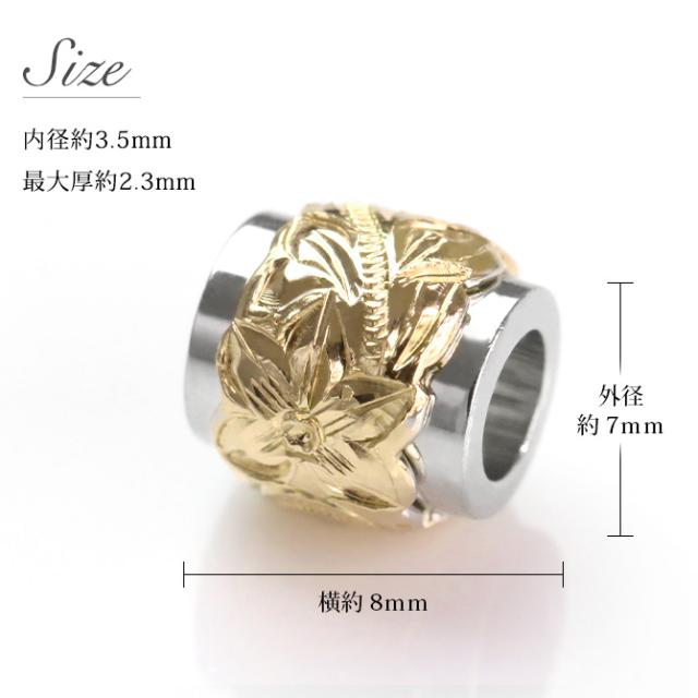 ハワイアンジュエリー ネックレス シルバー バレル シルバー ネックレス バレル 2トーン イエローコーティング シンプル シルバー925 ギフトラッピング可能 チェーン 長さ選べる メンズ レディース プレゼント 父の日 【品番：CG-SP3211】_4