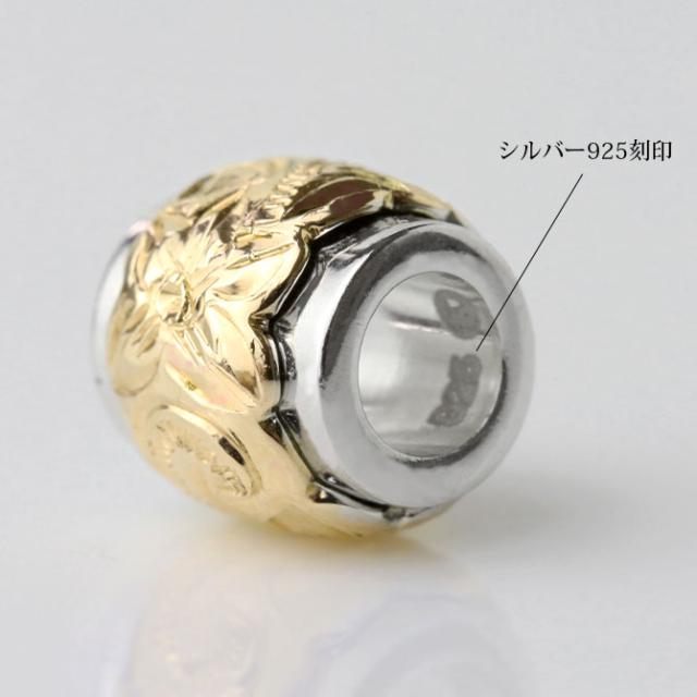 ハワイアンジュエリー ネックレス シルバー バレル シルバー ネックレス バレル 2トーン イエローコーティング シンプル シルバー925 ギフトラッピング可能 チェーン 長さ選べる メンズ レディース プレゼント 父の日 【品番：CG-SP3211】_6