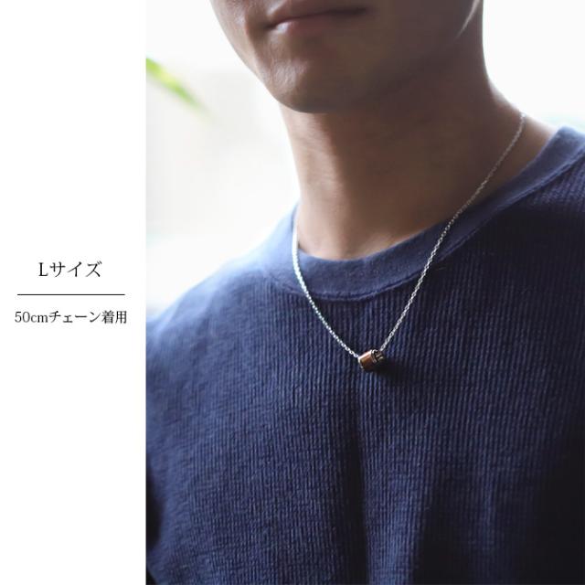 ハワイアンジュエリー コアウッド ペアペンダントトップ 2個セット バレル Sサイズ Lサイズ ロジウムコーティング シルバー925 ネックレス チェーン別売 ペンダントヘッド カップル 夫婦 プレゼント 母の日 【品番：SWP1001-SWP1002P】_7