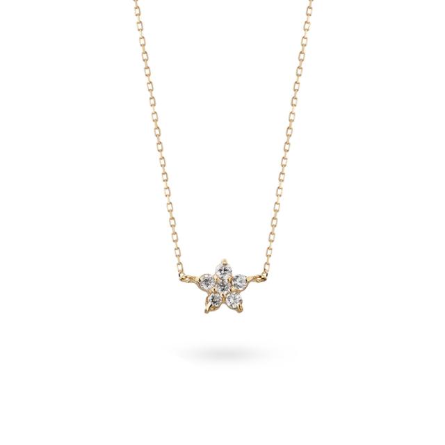 MALAMA スター　トップ　18k ペンダント 楽天市場】ダイヤモンド パヴェ ネックレス ハート スター