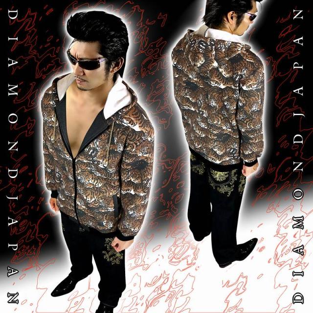 訳アリ価格 百虎総柄パーカー ヤクザ ヤンキー オラオラ 悪羅悪羅 オラオラ系 服 Dj 129 派の通販はau Pay マーケット Birth Japan
