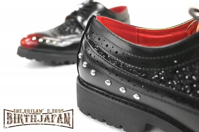 ラメ スタッズ ドレスシューズ 厚底 赤 靴 メンズ シューズ ファッション オラオラ系 悪羅悪羅の通販はau Pay マーケット Birth Japan
