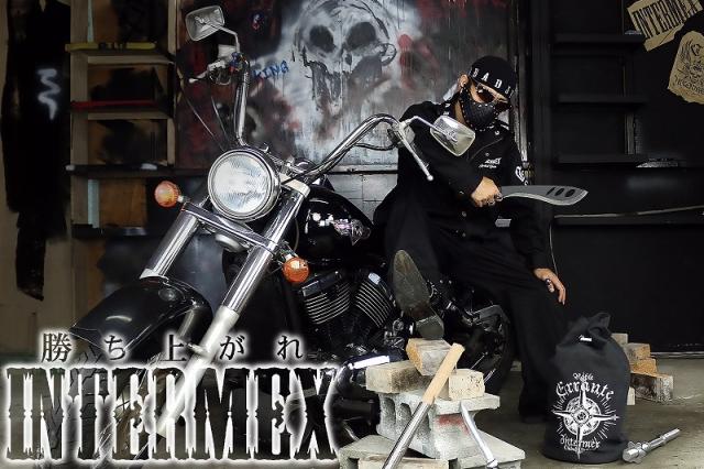 全刺繍 コブラ 作業着 上下セット 服 INTERMEX ITM-053 ギャング