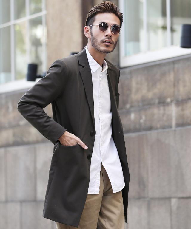 チェスターコート メンズ アウター スプリングコート ロングコート スーツ地 カジュアル ビジネス フォーマル 22 Roshell Jiggys の通販はau Pay マーケット Jiggys Shop