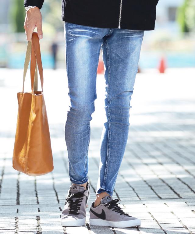 Gw限定クーポン配布中 スキニーデニム 春新作 21 メンズ ボトムス ジーンズ ジーパン スキニーパンツ ストレッチ ダメージ加工 クラの通販はau Pay マーケット Jiggys Shop