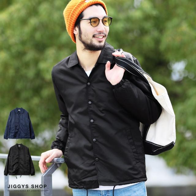 コーチジャケット メンズ ナイロン ジャケット アウター 秋新作 秋物 Trend D Jiggys ナイロンコーチジャケットの通販はau Pay マーケット Jiggys Shop