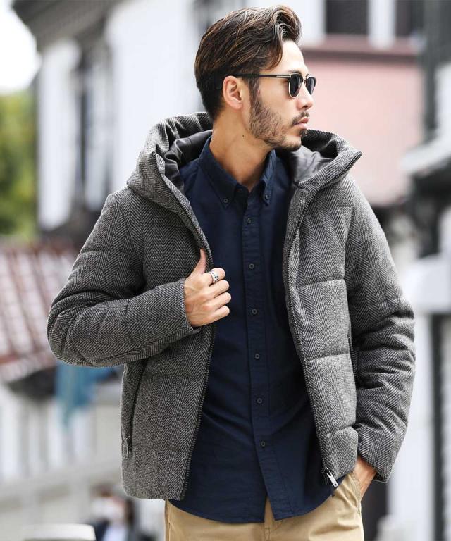 ポイント最大10倍 ジャケット 中綿ジャケット ブルゾン メンズ アウター ダウンジャケット アウトドア ウェア フード 暖かい 防寒 S Lの通販はau Pay マーケット Jiggys Shop