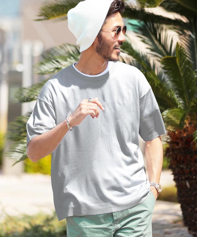 サマーニット メンズ トップス ニットセーター サマーセーター 半袖 無地 ボーダー柄 薄手 夏新作 夏物 Trend D Roshell Jiggys ドライの通販はau Pay マーケット Jiggys Shop