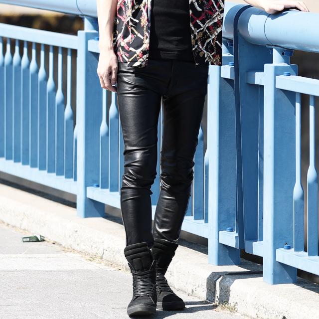 スキニー スキニーパンツ メンズ ストレッチ スリム パンツ ボトムス 送料無料 ヴィジュアル系 V系 夏新作 夏物 Seana Jiggys Puスキニの通販はau Pay マーケット Jiggys Shop