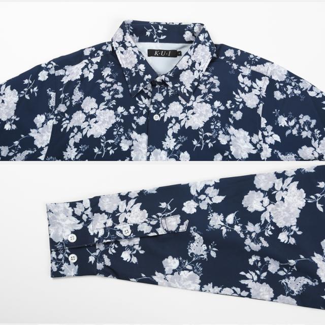 P還元 Sale セール 長袖シャツ メンズ カジュアルシャツ 柄シャツ 花柄シャツ 長袖 シャツ トップス 秋新作 秋物 Trend D Jiggys 小花の通販はau Pay マーケット Jiggys Shop