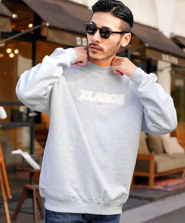 【クーポン対象外】【送料無料】 XLARGE エクストララージ CREWNECK SWEAT スウェット トレーナー メンズ 長袖 おしゃれ ブランド スウェ