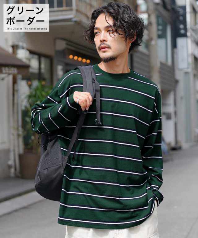 ロンT メンズ Tシャツ おしゃれ 長袖Tシャツ ロンティー カットソー