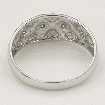 ダイヤモンド リング 10金ホワイトゴールド 0.04ct VSクラス (K10WG