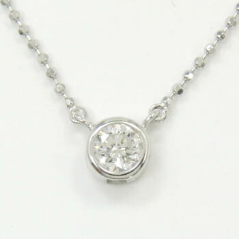 あす楽 18金ホワイトゴールド ダイヤモンド 0.25ct ペンダント 