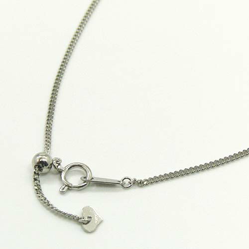 プラチナ850（Pt850）喜平チェーン(幅1.4mm・長さ45cm/長さ調節可能）の通販は