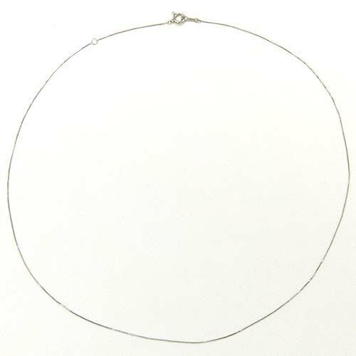 長さ42センチ プラチナ850(Pt850)ベネチェーン ネックレス(幅0.45mm・長さ42cm）送料無料の通販は
