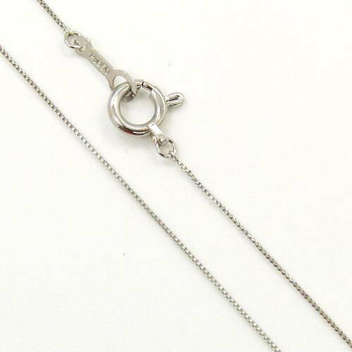 長さ42センチ プラチナ850(Pt850)ベネチェーン ネックレス(幅0.45mm・長さ42cm）送料無料の通販は