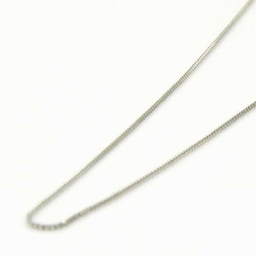 長さ42センチ プラチナ850(Pt850)ベネチェーン ネックレス(幅0.45mm・長さ42cm）送料無料の通販は