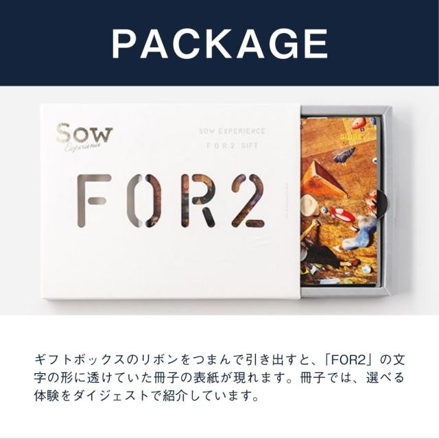 体験ギフト『FOR2ギフト（YELLOW）』体験型チケット ペアチケット 記念日 退職祝い 誕生日 カタログギフト【ソウエクスペリエンス】【SOW EXPERIENCE】【送料無料】_10