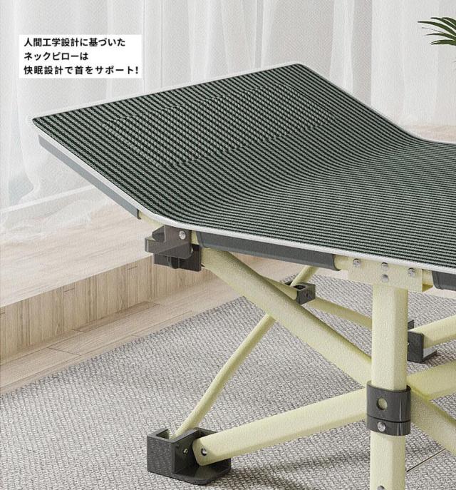 折り畳みベッド キャンプコット アウトドアベッド コット 簡易ベッド シングルベッド アウトドアコット 持ち運び便利 アウトドア 折りたたみ式コット 耐荷重200kg_3
