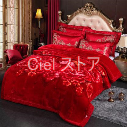 毛布 ボリューム あったか フランネル　ブランケット 二枚合わせ毛布 暖冬 暖かい 冷え性対策 防寒 冬用 用 ホームの通販は 5,560円