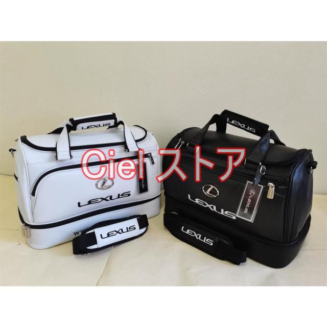 ボストンバッグ ゴルフバッグ Lexus バッグ ホワイト レクサス ゴルフ