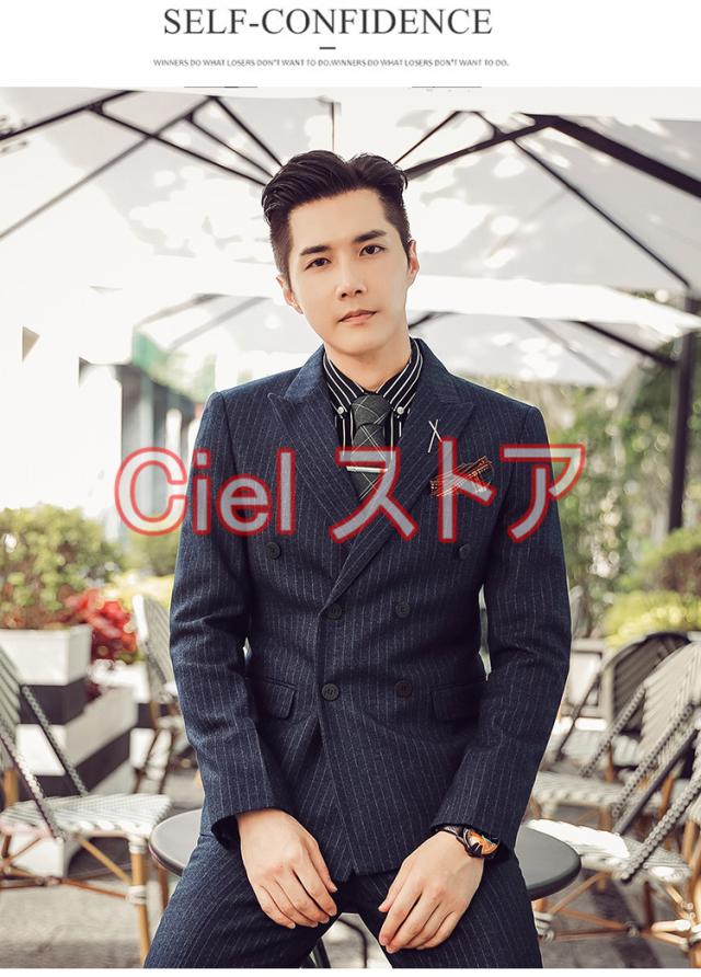 ネイビー ビジネススーツ セット スーツセレクト SUIT SELECT スーツ