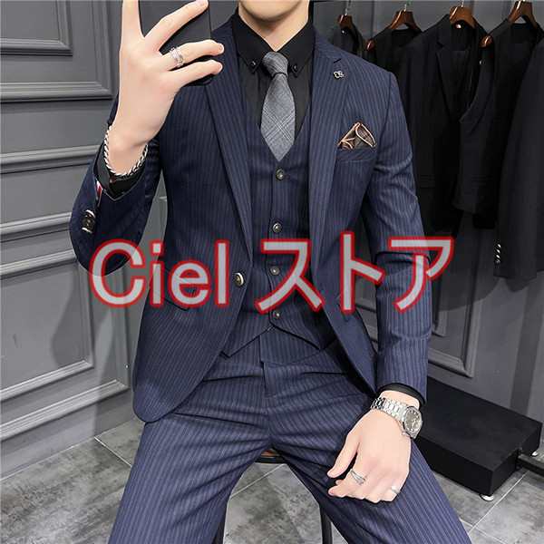結婚式ネイビータキシードセット✴︎新郎結婚式の通販 by SHOP