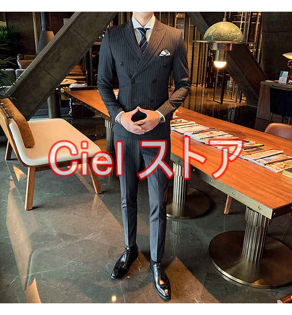セットアップ メンズ スーツ フォーマル 3点セット テーラード ビジネススーツ スラックス 通勤　結婚式 紳士服 セットアップ メンズ スーツ フォーマル スリーピース スリム ワン