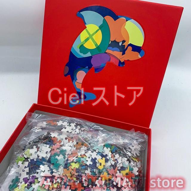 スヌーピージグソーパズル kaws 1000ピース KAWS MoMA限定 1000