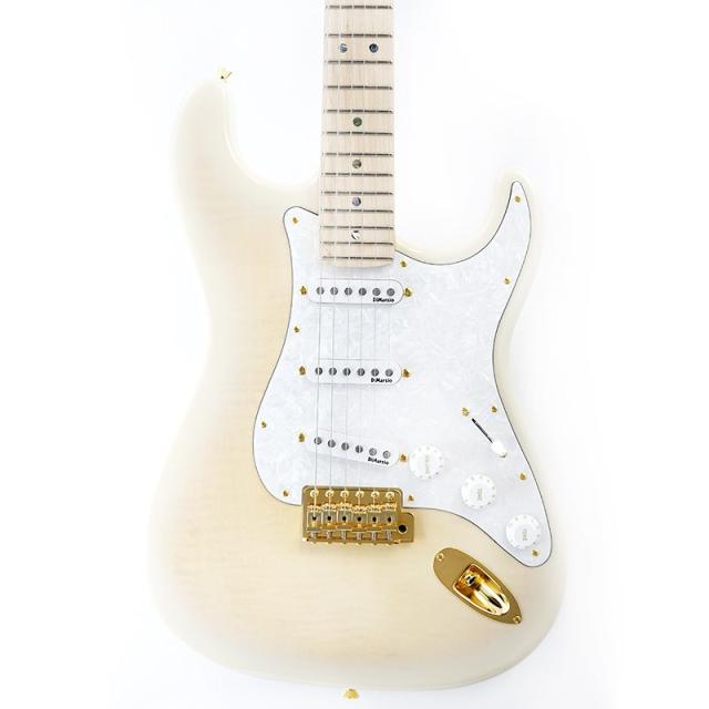 Fender Made in Japan Richie Kotzen Strat (See-through White Burst)_9