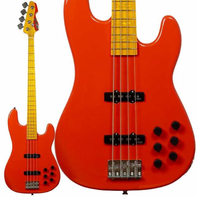 Mark Bass MB GV 4 GLOXY VAL FIESTA RED CR MP [MAK-B/GV4/C-M #FR]