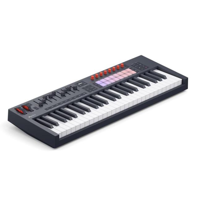 NOVATION FLkey 2 49 【予約商品・6月中旬発売予定】 (ノベーション)(エフエルスタジオ)(FLスタジオ)(エフエルキー)(MIDIコントローラー)(49鍵盤)_1