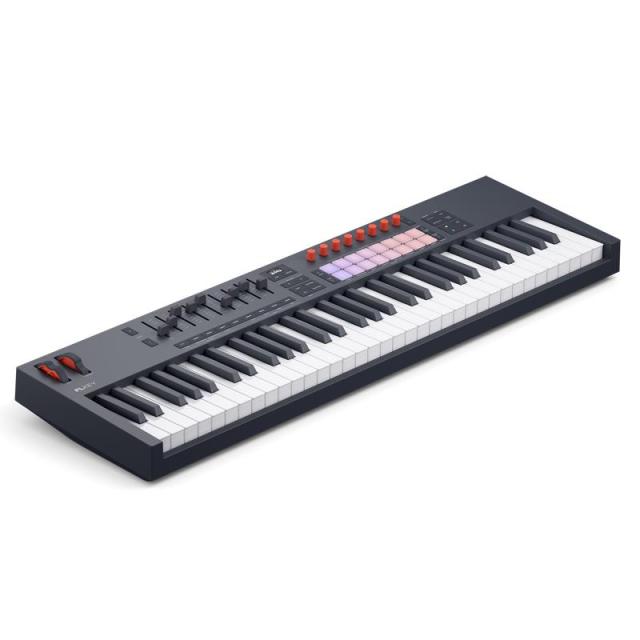 NOVATION FLkey 2 61 【予約商品・6月中旬発売予定】 (ノベーション)(エフエルスタジオ)(FLスタジオ)(エフエルキー)(MIDIコントローラー)(61鍵盤)_1