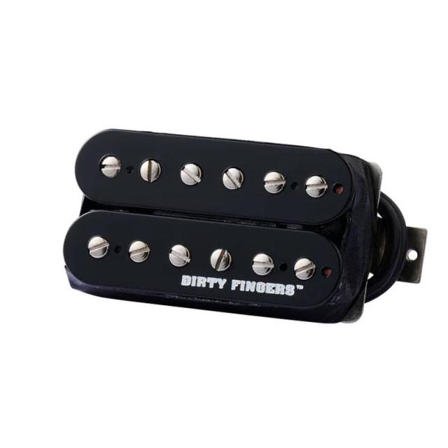 Gibson Dirty Fingers Quick Connect (Rhythm， Double Black， Quick Connect 4-conductor， Potted， 15k， Ceramic)[PUDFRDBQ4]