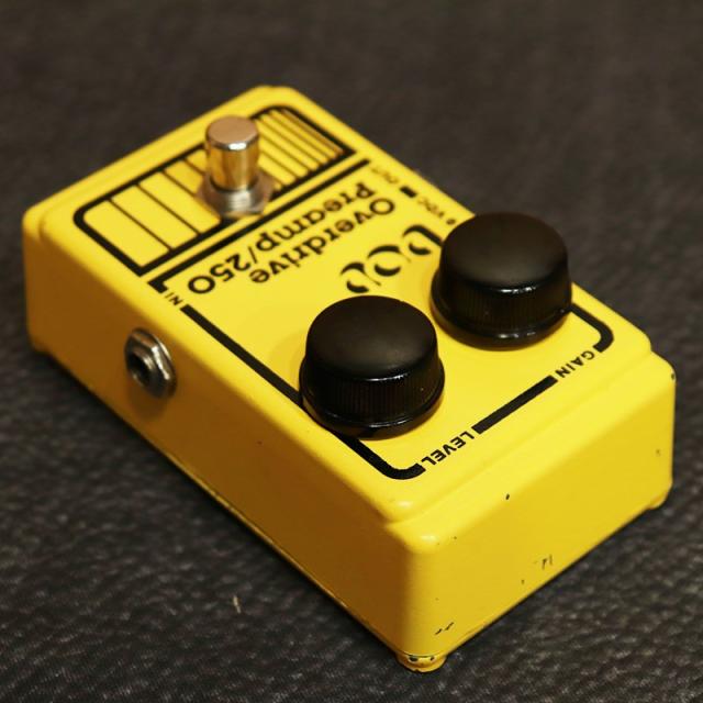 DOD VINTAGE Overdrive Preamp 250 Yellow ’82_2