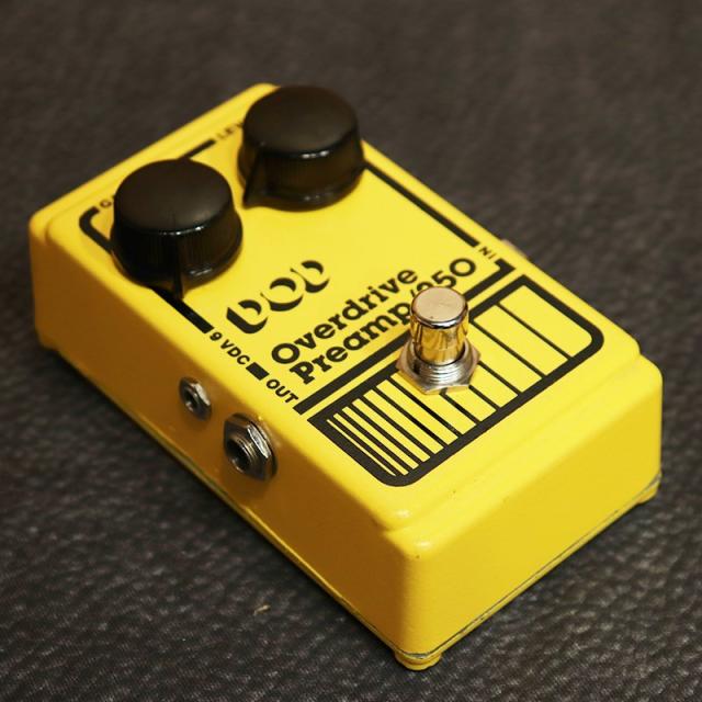 DOD VINTAGE Overdrive Preamp 250 Yellow ’82_3