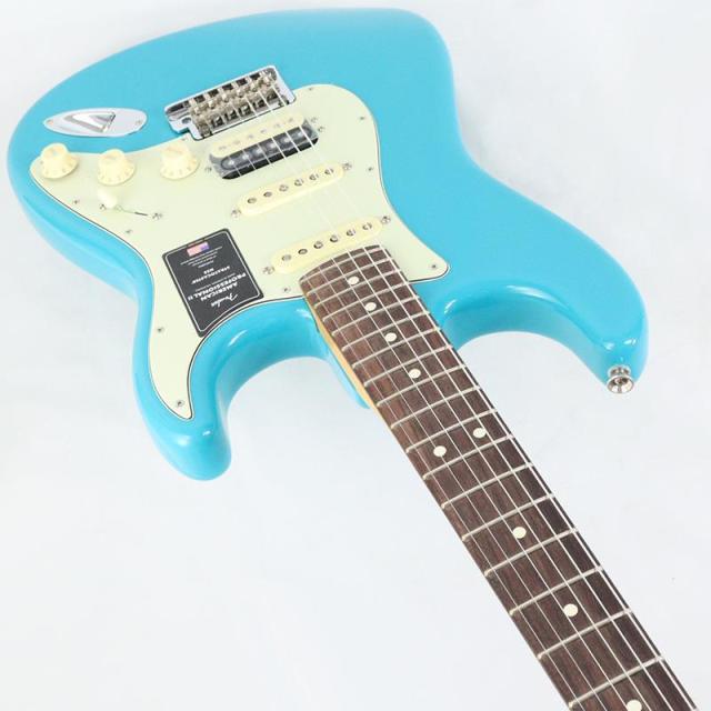 Fender USA American Professional II Stratocaster HSS (Miami Blue/Rosewood)_4