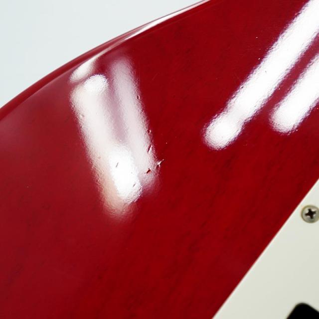 FUJIGEN USED 中古 EXPERT OS EOS-AL-R Front PU Seymour Duncan ANTIQUITY II Surfer Strat Modified (Trans Red) [SN. D090425]