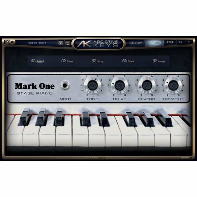 xlnaudio Addictive Keys Mark One (オンライン納品)(代引不可)