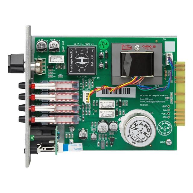 Heritage Audio 【お取り寄せ商品】LANG 312L (ヘリテイジオーディオ)(マイクプリアンプ)(API500シリーズ)_1