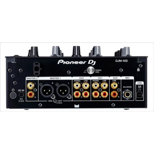 Pioneer DJ DJM450 + DECKSAEVR製 本体保護カバーSET 【rekordbox対応