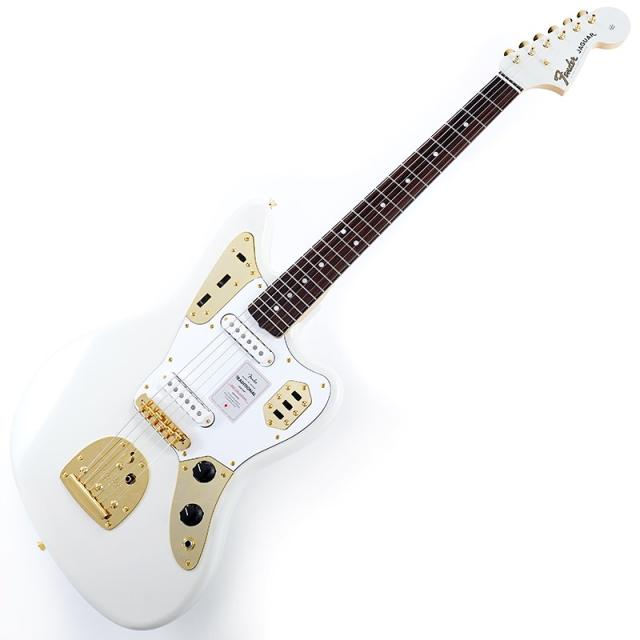 Fender Made in Japan Traditional 2025 Collection 60s Jaguar (White Pearl/Rosewood)_1