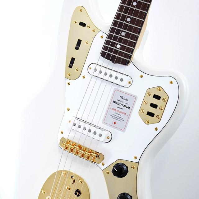 Fender Made in Japan Traditional 2025 Collection 60s Jaguar (White Pearl/Rosewood)_3